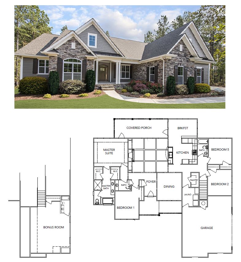 Currahee Home Builders Floor plans